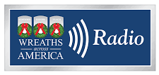 Graphic with link to CDR Brian Wierzbicki's 12/9/24 interview with Wreaths Across America Radio